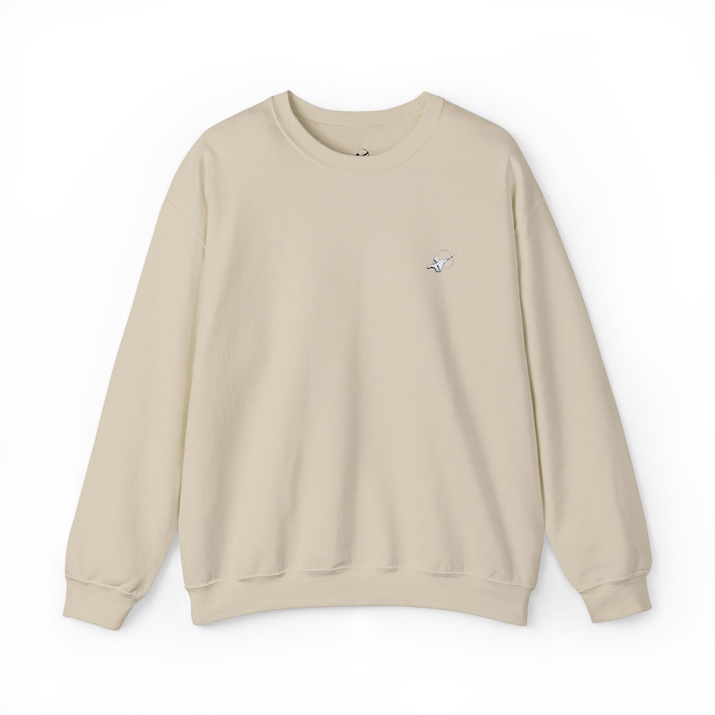 White & Bright Heavy Blend™ Crewneck Sweatshirt