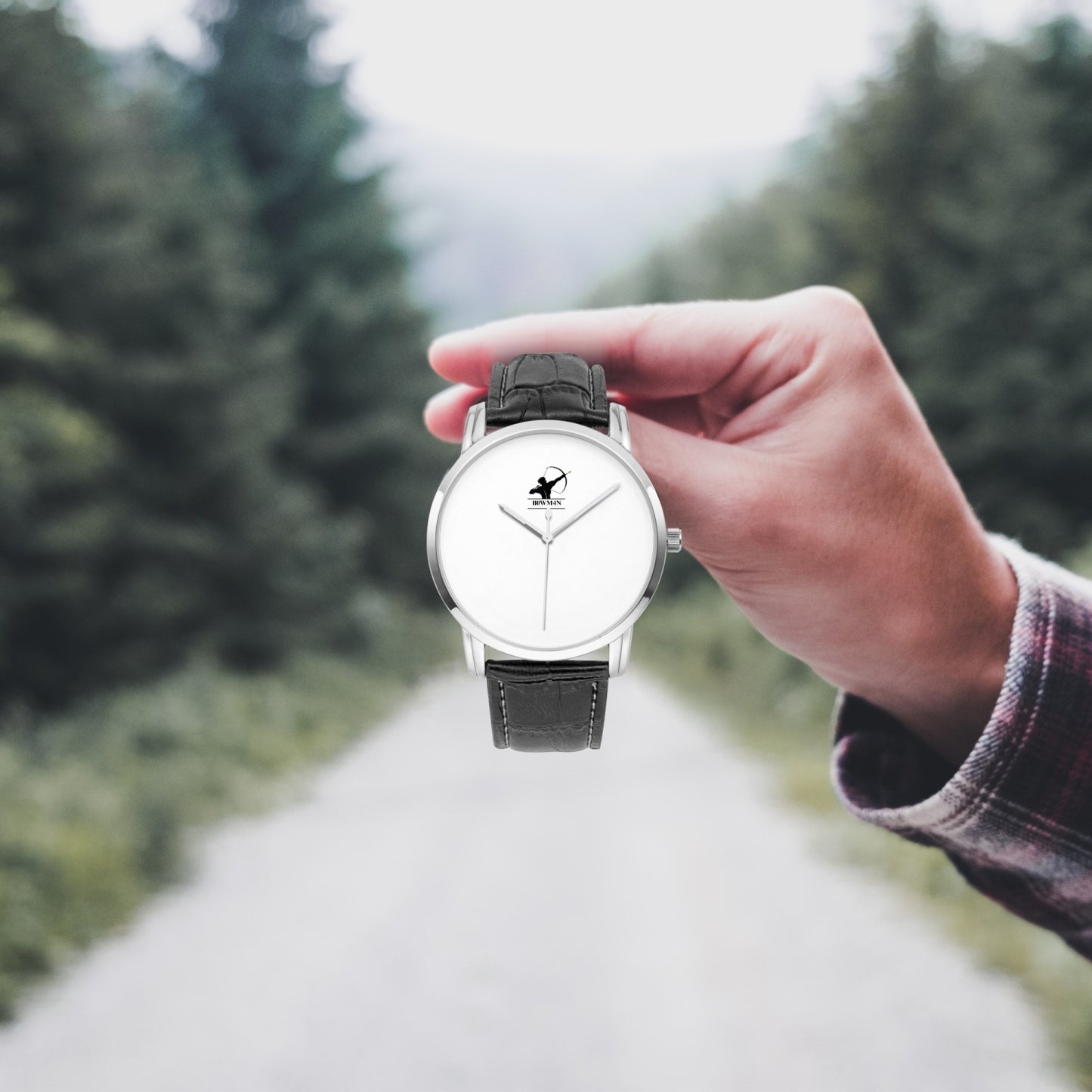 Leather Quartz Watch