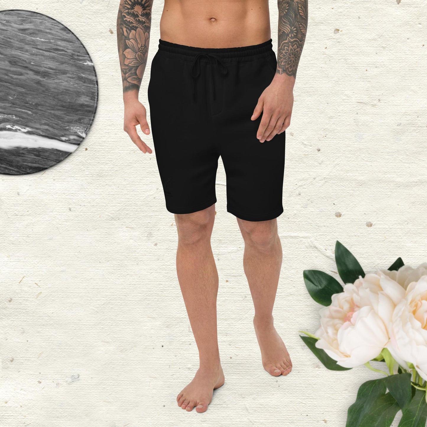 Men's fleece shorts