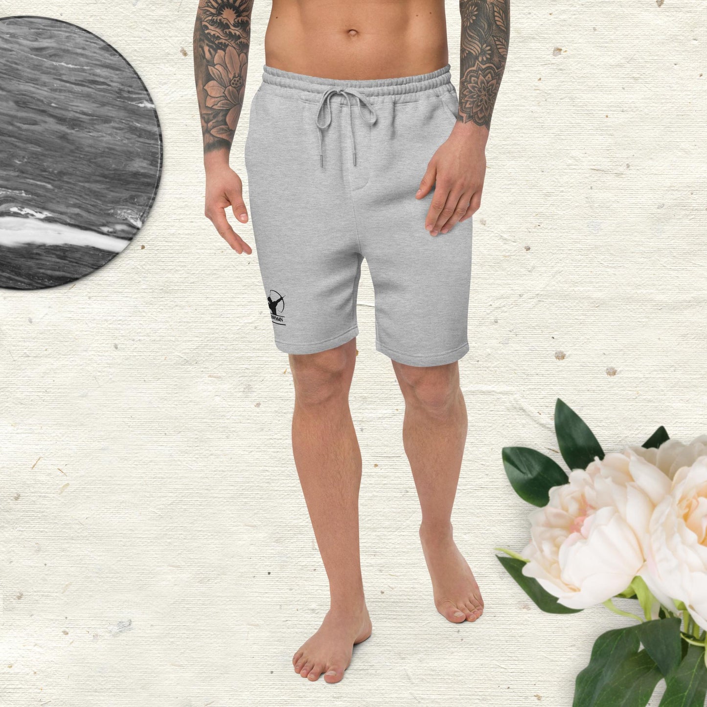 Men's fleece shorts